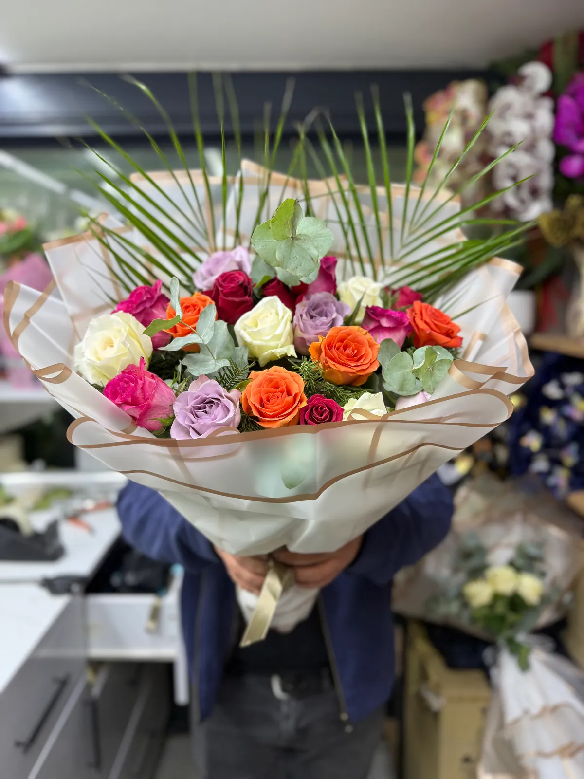 20 Li gül Buket’i ithal 2