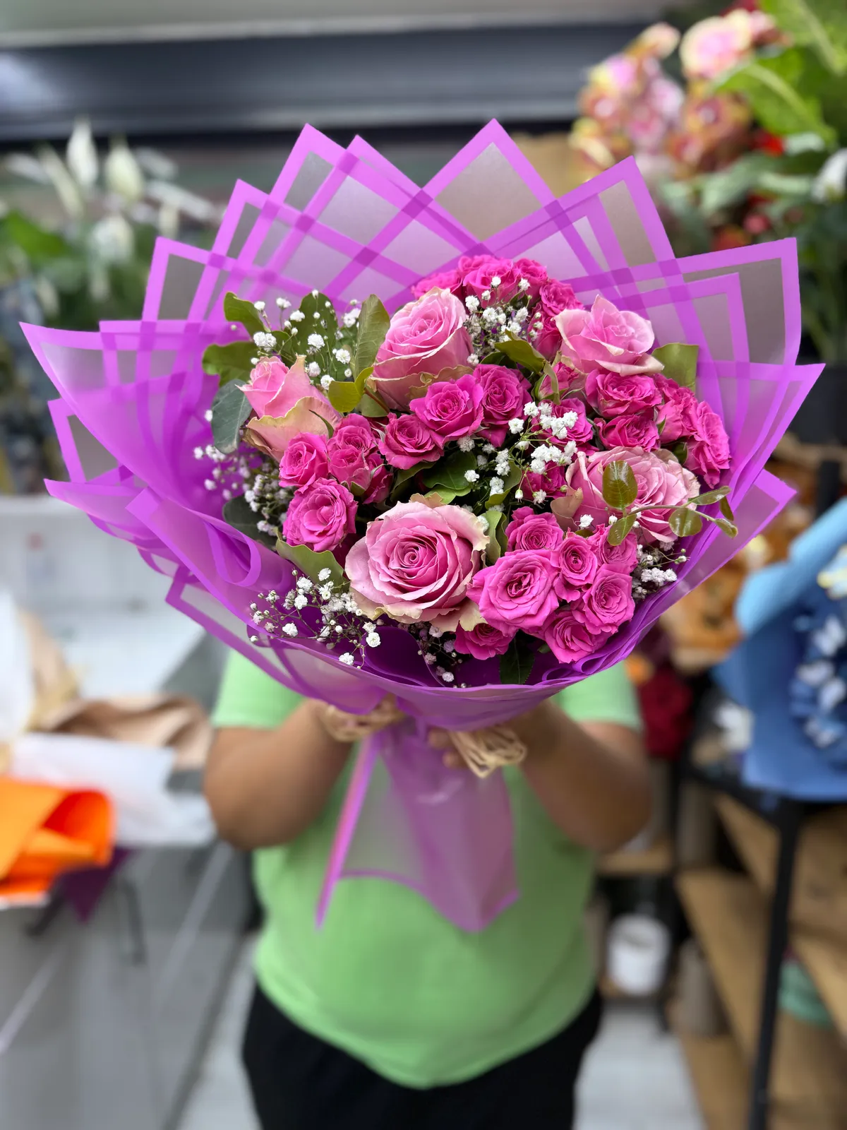 Pembe Çardak ve Pembe Gül 10 Lu ithal 
