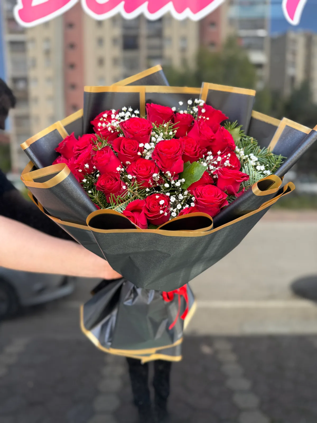 25 Li Gül Buketi 