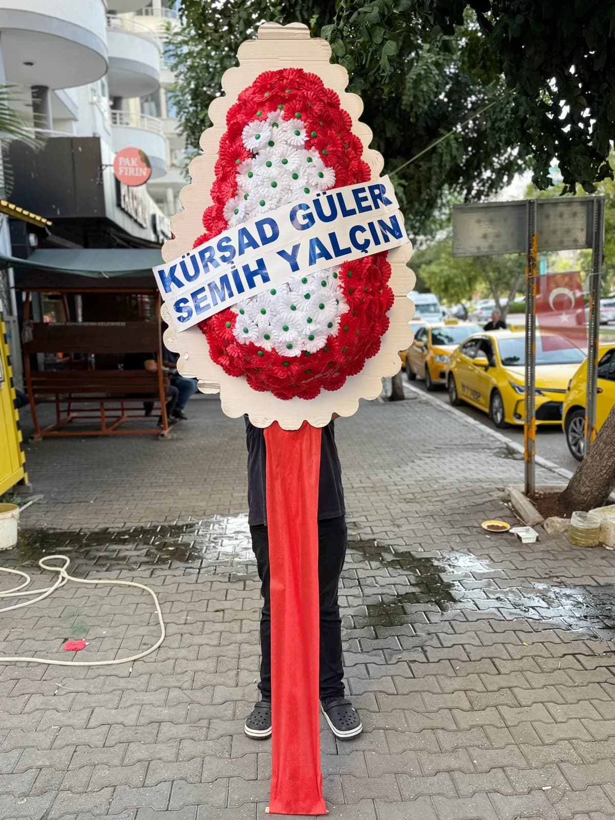 Tekli Yapay çelenk 