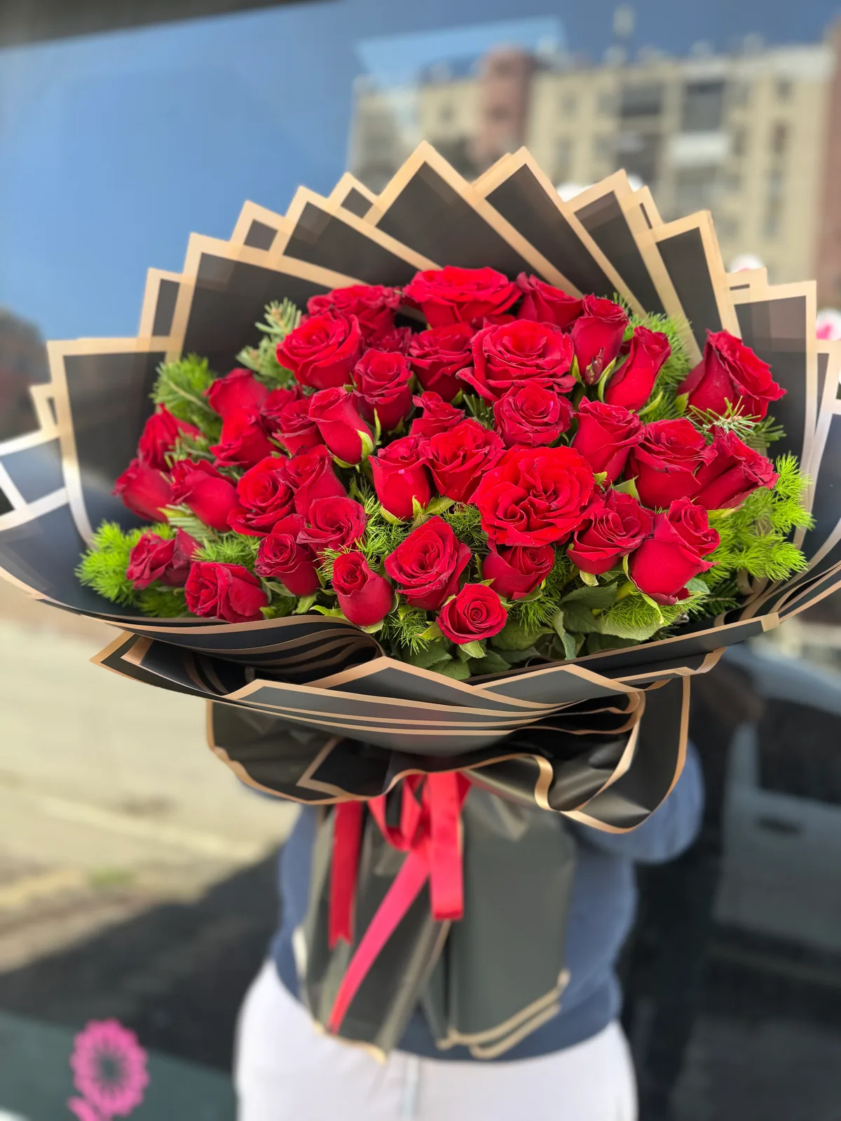 40 gül İsteme Çiçeği