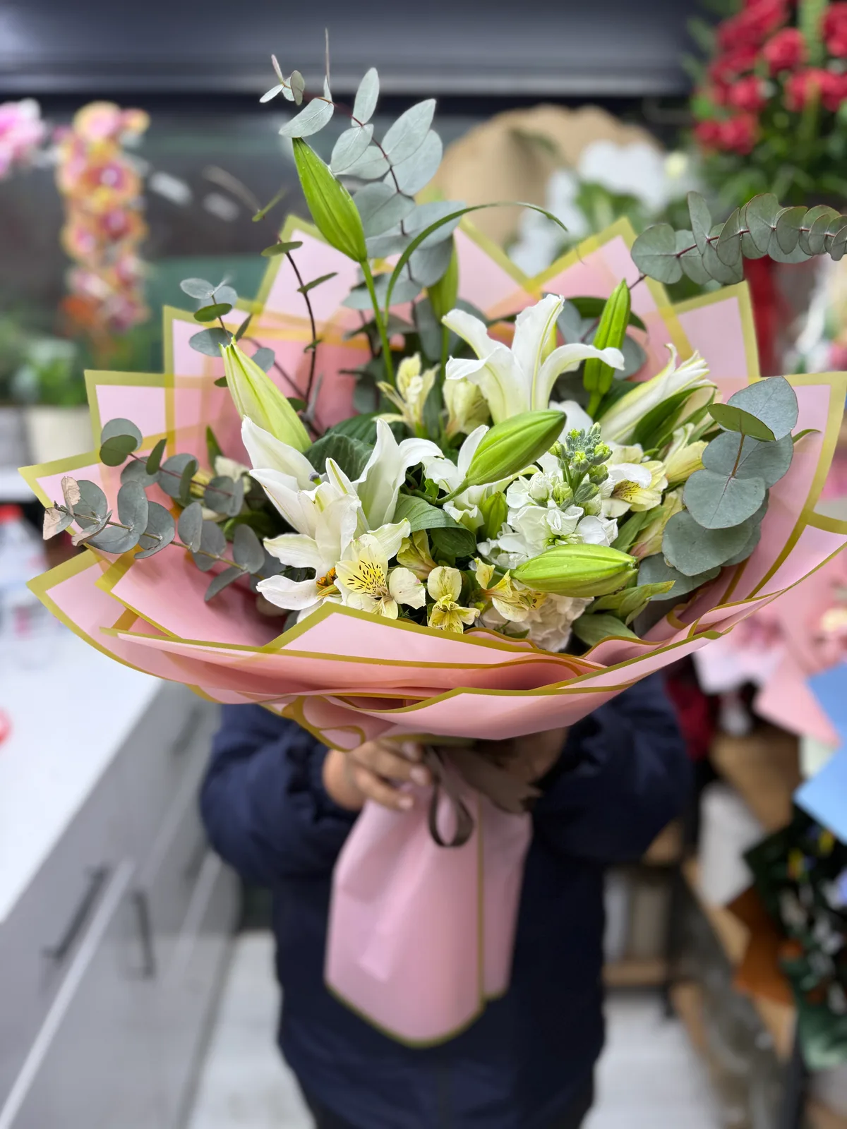Lilyum buketi